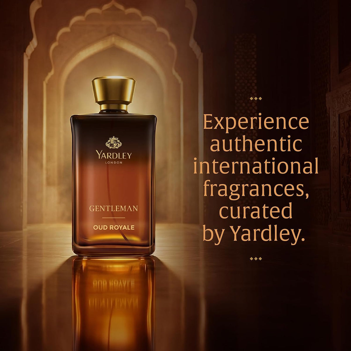 Yardley London Oud Royale | Eau De Parfum | Long Lasting International Perfume for Man | Saffron Oud Leather Fragrance | Upto 15% dosage | 100ml EDP| Ideal Gift for Man
