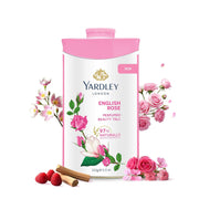 Yardley London English Rose Perfumed Beauty Talc | For Fragrant Glow|100g