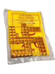 RUDRADIVINE Vastu Feng Shui 3-Inch Brass Swastik Pyramid Door Sign | Protection from Vastu Dosh & Nazar Dosh | Prosperity, Success & Positive Energy