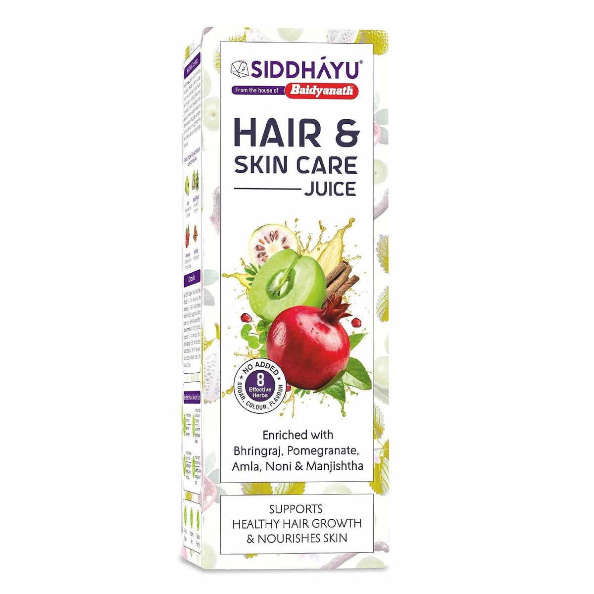 Baidyanath Asli Ayurved Amla Juice, Cold-Pressed - 1L Baidyanath Hair and Skin Care Juice - 1L