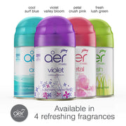 Godrej aer Matic, Automatic Aerosol Air Freshener Refill Pack - Cool Surf Blue (225 Ml)