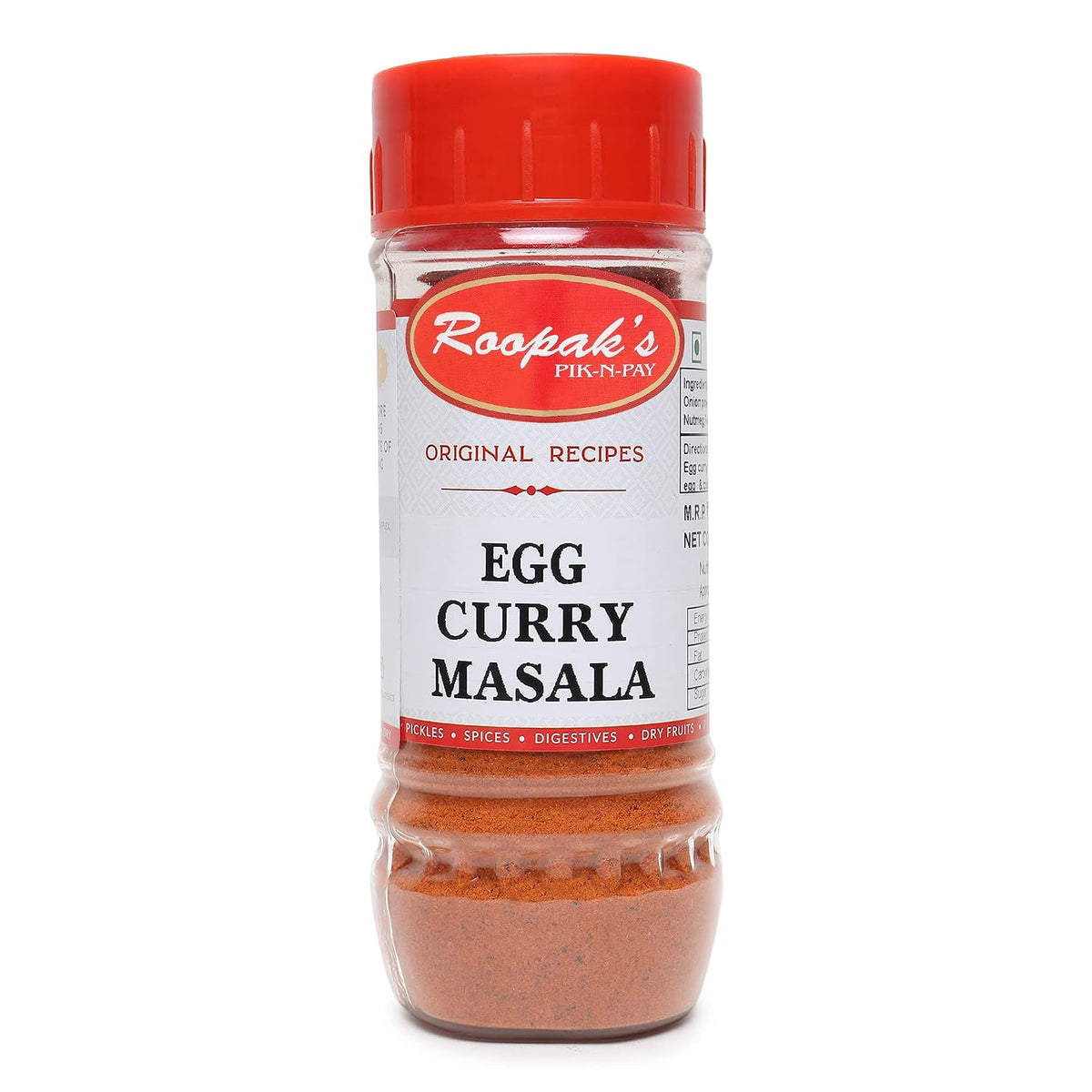 ROOPAK'S Combo Pack Of Egg Curry Masala + Chicken Curry Masala (Pack Of 2, 100gm each)