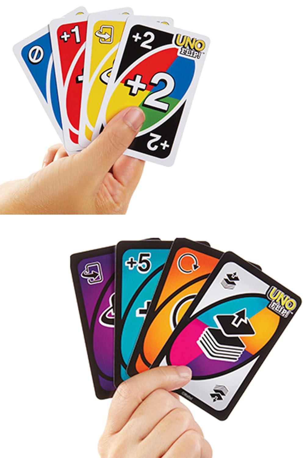 Mattel Games Uno Flip Side Card Game For Adult (Pack Of 2),Multicolor
