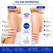 NIVEA Express Hydration Body Lotion, 400ml