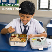 Toy Imagine Kids Stainless Steel Lunch Box, Elephant Grey