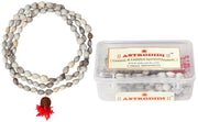 AstroDidi Unisex-adult Wood Vaijayanthi Mala (Grey)