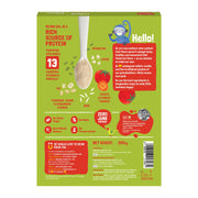 Slurrp Farm No Added Sugar Instant Moong Dal Khichdi for Little Ones | No Salt, No Milk | Healthy Cereals for Kids with Real Vegetables | Great for Travel | Easy to digest, 200g