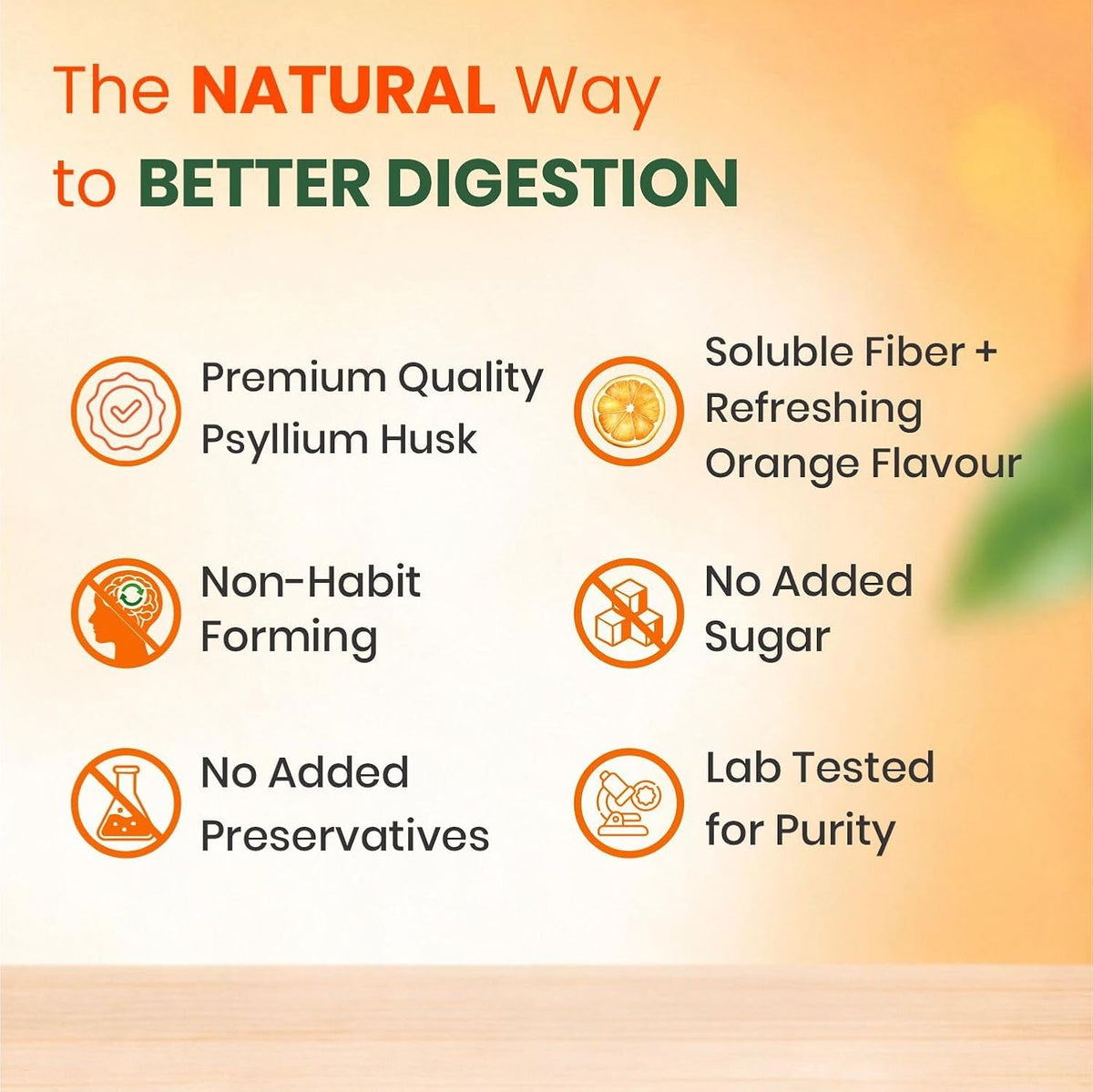 Baidyanath Asli Ayurved Isabgol Orange flavour- Psyllium Husk Powder 200gm+50g combo | Boosts Digestion | Constipation Relief Naturally | Rich Source Of Dietary Fiber Supplement