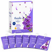 Yardley London Floralis Kent's Lavender Cupboard & Car Freshener (10g) | 94% Perfume Oil Sachet | Long-Lasting Fragrance Up to 45 Days for Wardrobes, Drawers & Cars (Kent Lavender) (Pack of 6)