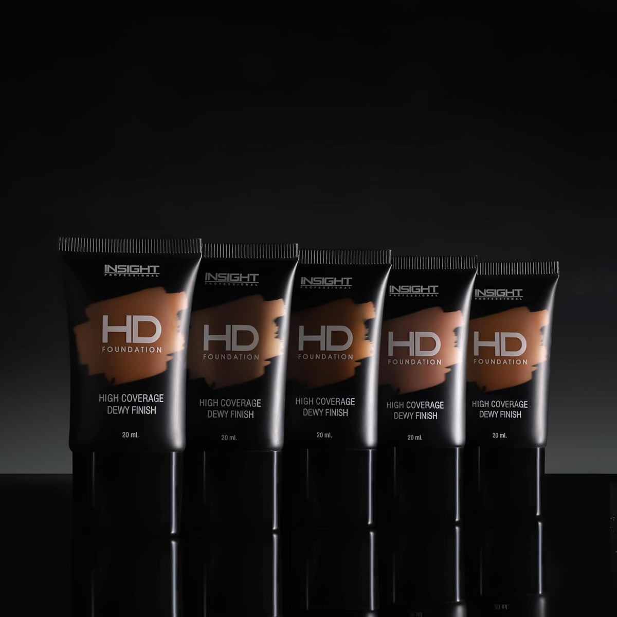 INSIGHT HD Foundation | Dewy Finish | High Coverage| Blurring Properties| Lightweight | Fragrance Free |Flawless Look| Shade-MN20