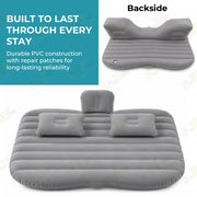 Toy Imagine Inflatable Car Bed with Air Pump & 2 Pillows