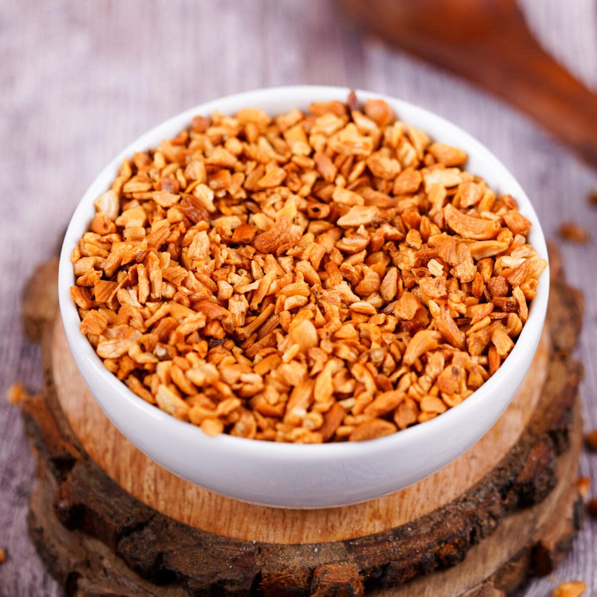Urban Platter Fried Garlic Bits, 100g (Ready to Use, Fried in Sunflower Oil, Use in curries, sauted Veggies, soups and Dipping sauces)