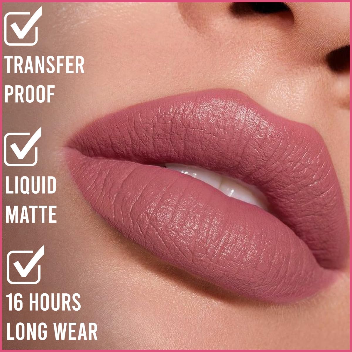 INSIGHT Lip Cream - Hera| Long Lasting | Easy to Wear | Non-Sticky & Transferproof | Liquid Matte Formula | 16 Hr Wear | Infused with Avocado, Coconut Oil & Niacinamide - 5g