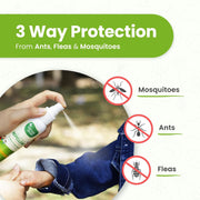 Mother Sparsh Insect repellant Natural Baby Care 100 ml & Baby Wipes Pure Water 72 Pack of 1