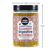 urban platter Traditional Gujarati Digestive Mukhwas, 200 Grams(Mouth Freshener Digestive After-Meal Snack Rich In Fibre)