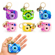 Toy Imagine Cartoon Projection Camera Keychain