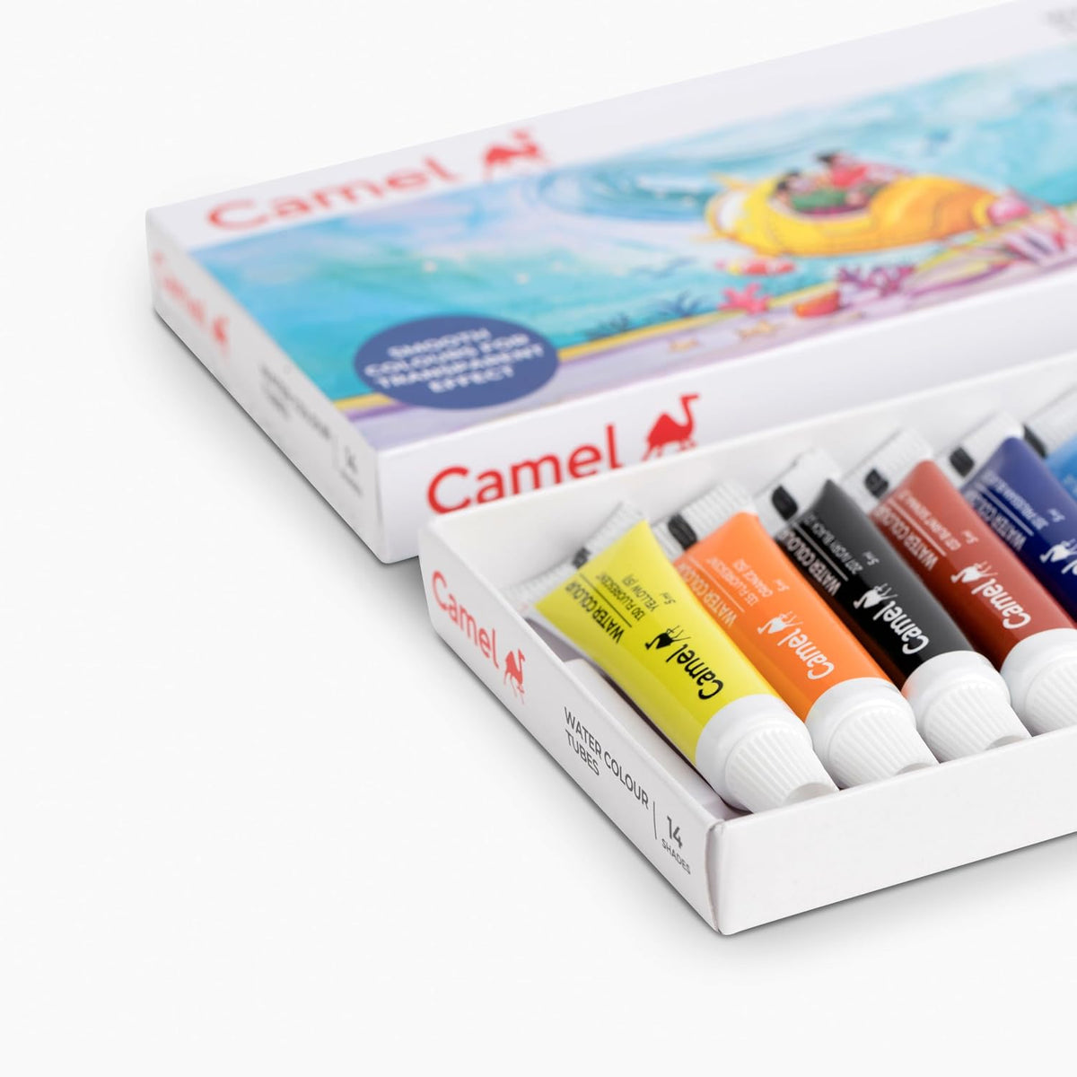 Camel Student Water Color Tube - 5ml, 14 Shades