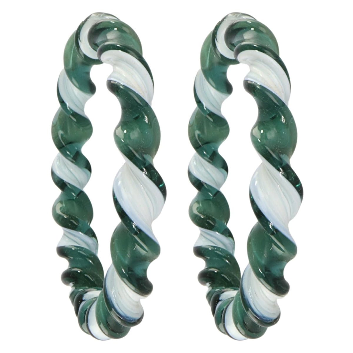 NMII Glass Kada Set For Women & Girls With Diamond Cut Pattern Glossy Finished | Kanch Kada For Gift, Wedding & Parties