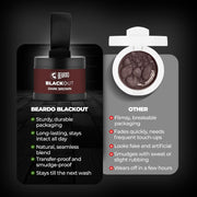 Beardo Blackout Hair Powder 4g - Brown | Root Touch Up for Grey Hair | Instantly Covers Grey Roots, Beard Patches & Bald Spots | Thick Brown Fiber Hairline Powder | Highly Pigmented, Long-Lasting & Matte Finish | Root Cover-up