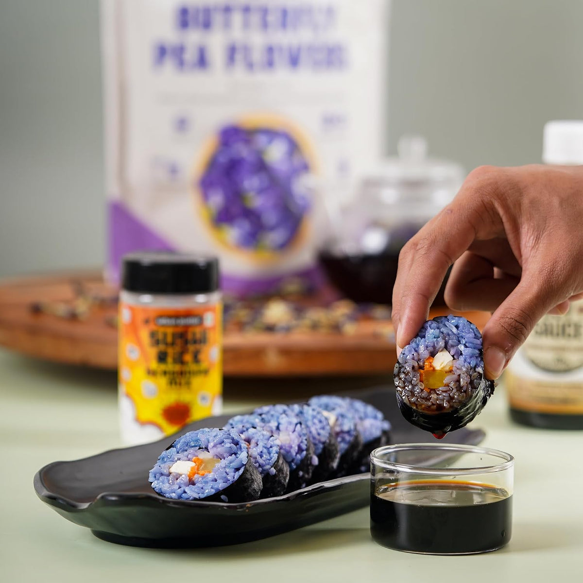 Urban Platter Blue Butterfly Pea Flower, 250g (Aparajita | Shankhpushpi | Rich in Antioxidants | Add to teas and Cocktails | Natural Colourant)