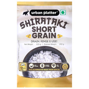 Urban Platter Shirataki Short-Grain Rice, 220 g, Pack of 3 (Ultra Low-Carb, Low-Calorie, Keto-Friendly, Fat-Free, Gluten-Free Alternative To Rice)