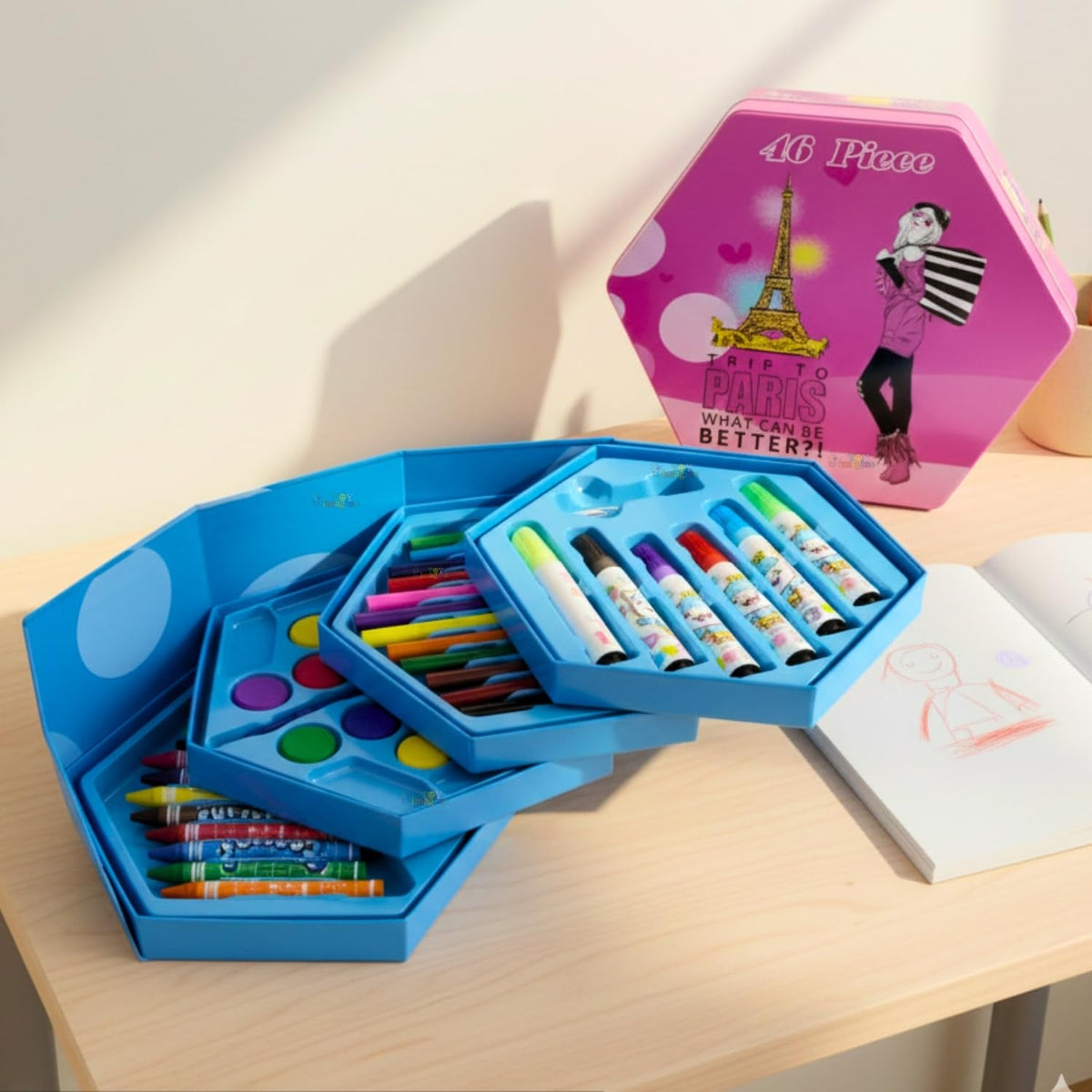 Toy Imagine 46 Pcs Colour Set for Kids