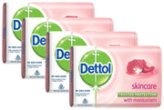 Dettol Skincare Soap Promo Pack, 75 g (Pack of 4)