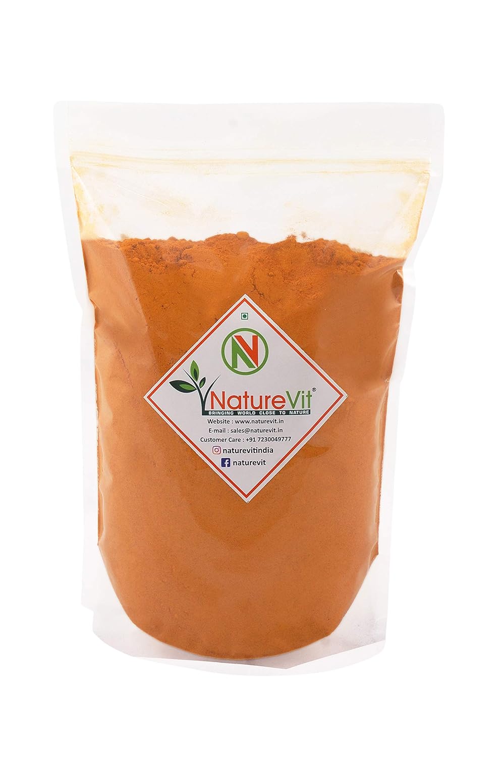 NatureVit Lakadong Turmeric Powder 2 Kg | High Curcumin (7-9%) Haldi | Pure & Natural | From Meghalaya | Immunity Booster, Anti-Inflammatory & Antioxidant Rich | Golden Milk & Cooking
