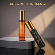 Beardo Whisky Smoke Roll On, 7ml | 100% Concentrated Perfume Oil | Long Lasting Roll On For Man | Smoky, Woody, Leather | Ideal Gift for Men | Best Attar Perfume For Man