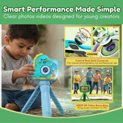 Toy Imagine Dino Design Kids Digital Camera, Color Assorted