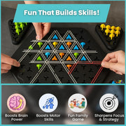 Toy Imagine Chain Triangle Chess Game Triggle