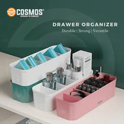 E-COSMOS Drawer Organizers for Undergarments, Socks, Bras, Ties, Scarves, Wardrobe Storage Box Kitchen Tools (Pack Of 4)