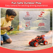 Toy Imagine RC Off Road Buggy Car for Kids with LED Lights, Red