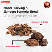 BAIDYANATH Anant Salsa - 450 ml | Herbal Extract for Enhancing Skin Care | Blood Purification, and Hair Health | 475 Grams