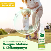 Mother Sparsh Insect repellant Natural Baby Care 100 ml & Baby Wipes Pure Water 72 Pack of 1