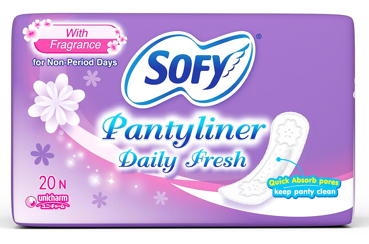 Sofy Daily Fresh Panty Liner - 20 Pieces (Pack of 1)