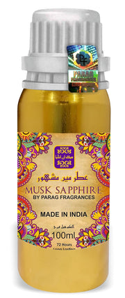Parag Fragrances Liquid Attar Money Saver 100ml (Musk Sapphire)