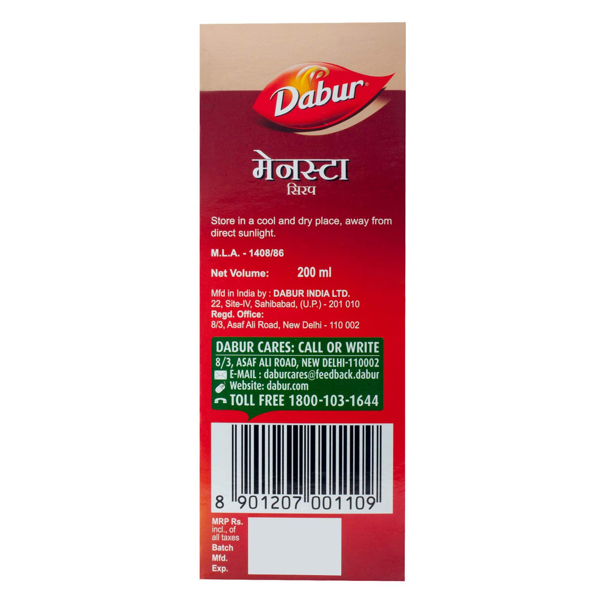 Dabur Mensta 200ml
