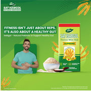 Dabur Sat Isabgol (Psyllium Husk) - 180g | Rich in Fiber | Provides Effective Relief from Constipation & Bloating | Promotes Bowel Health | Non-Habit Forming | 100% Ayurvedic