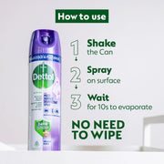 Dettol Multi-Surface Disinfectant Sanitizer Spray Bottle | 24 hours protection| Germ Kill on Hard and Soft Surfaces (Orchard Bloom, 225ml)