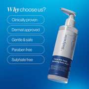 Be Bodywise Triple Milk Deep Moisturizing Body Wash 250ml |For Dry & Dehydrated Skin | With 6% Triple Milk Extracts & 3% Hydrating Boosters | Lasting Hydration & Skin Barrier Support | Paraben & SLS Free