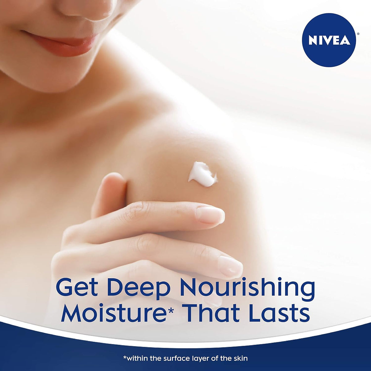 NIVEA Smooth Daily Moisture Body Lotion 6.8 Fluid Ounce