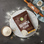 NatureVit Quinoa Flour 1 Kg | Gluten-Free High Protein Atta | Ideal for Baking, Rotis & Healthy Recipes | Fibre-Rich & Naturally Nutritious