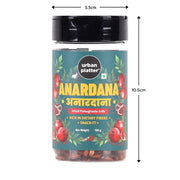 Urban Platter Anardana, 100g [Dried Pomegranate Arils, Healthy Snacks, Naturally Sweet, Superfood Goodness]