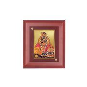 DIVINITI Intima Pure 24K Gold Plated Bankey Bihari Religious Frame – Luxury Home, Office & Mandir Décor | Premium Gold Foil Artwork in MDF Frame | Table Top Display (16 X 13.5 CM)