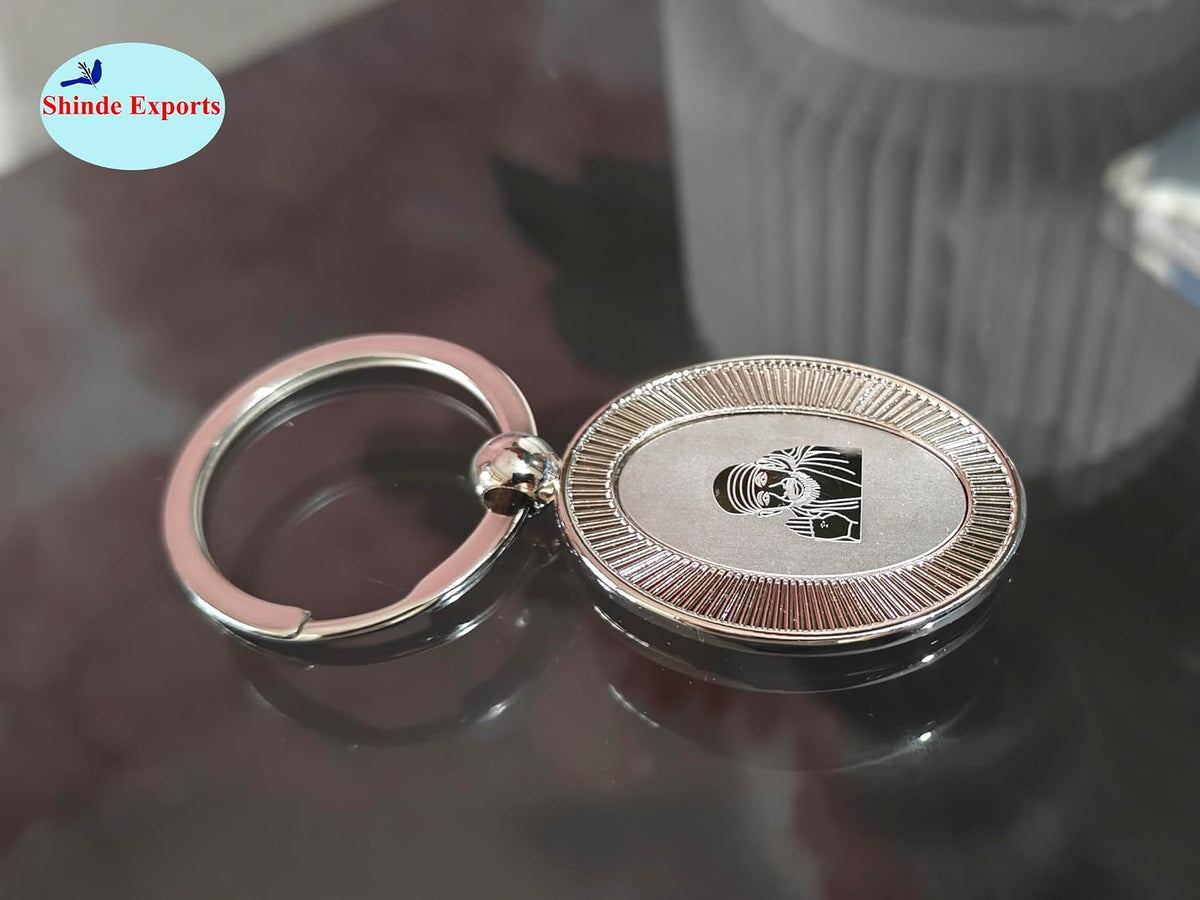 SHINDE EXPORTS shirdi saibaba keychain/key chain for bike, car