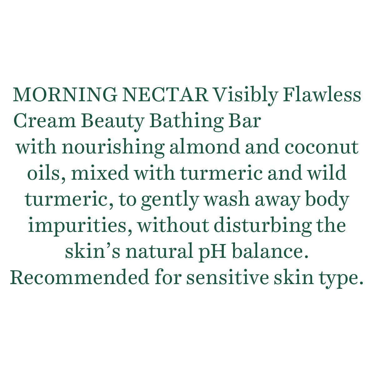 Biotique Bio Morning Nectar Visibly Flawless Cream Bathing Bar, Pack of 3, 225 g (3 x 75 g)