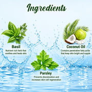 Biotique Basil & Parsley Revitalizing Bathing Bar| Ayurvedic and Organically Pure| Maintains Skin’s Natural pH |100% Botanical Extracts| Suitable for All Skin Types | 150gm 3, 225 g (3 x 75 g)
