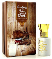 Parag fragrances Men Greatness Luxury Attars Series / 12Ml Extreme Long Lasting Attar Roll on Floral Perfume Roll-On (White Oud)