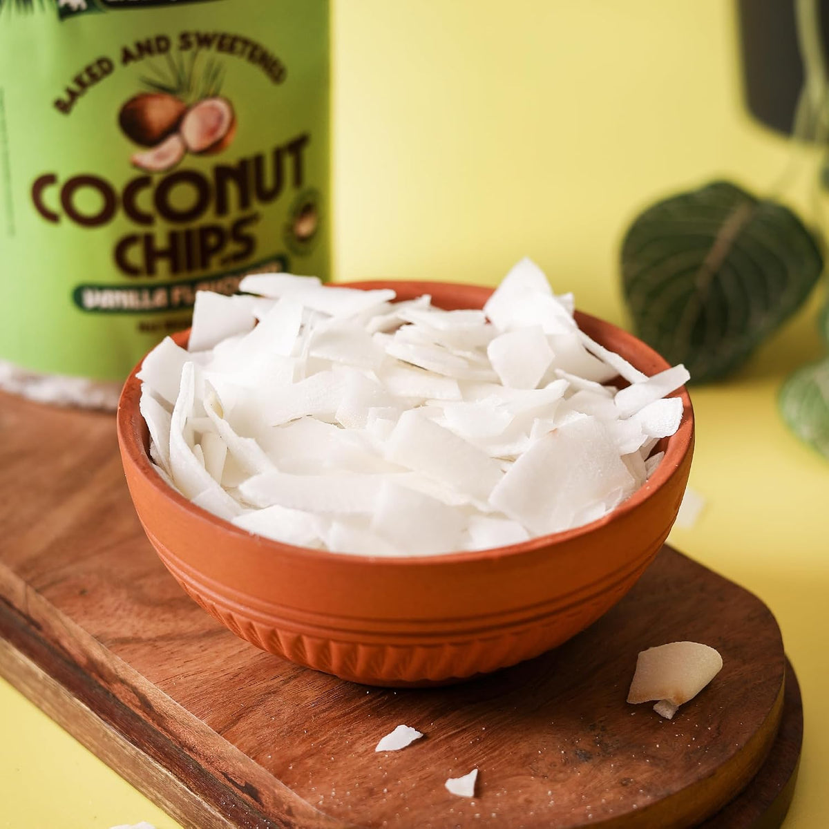 Urban Platter Coconut Chips, 100g / 3.5oz [Crispy, Oven Baked, Flavorful]